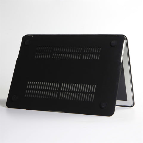 Glittery Surface Matte PU Leather Laptop Case for MacBook Air 13.3" Retina Display A2179 (2020)/ 13.3 inch (2018) A1932