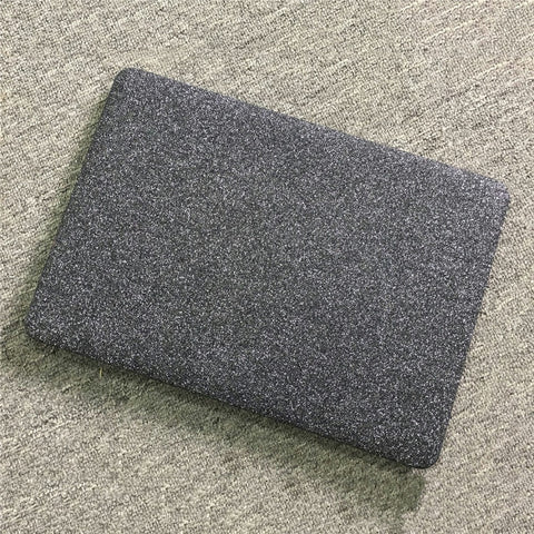 Glittery Surface Matte PU Leather Laptop Case for MacBook Air 13.3" Retina Display A2179 (2020)/ 13.3 inch (2018) A1932