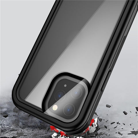 For iPhone 12 mini / 13 mini 5.4 inch IP68 Waterproof Case Shockproof Protective Phone Cover Shell