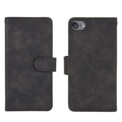 Skin-touch PU Leather with Wallet Shell for iPod Touch (2019)/6/5