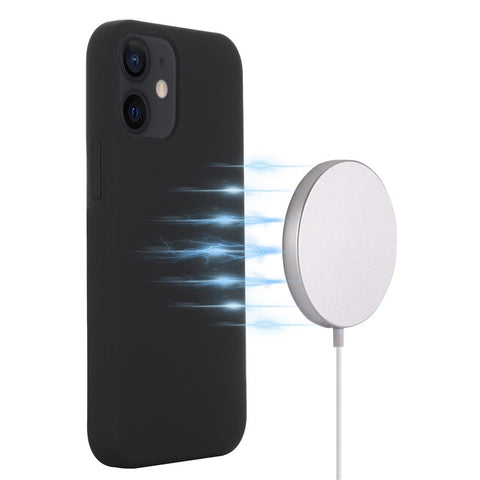 Magnetic Liquid Silicone Case for iPhone 12 mini 5.4 inch Compatible with MagSafe Charging Cell Phone Cover
