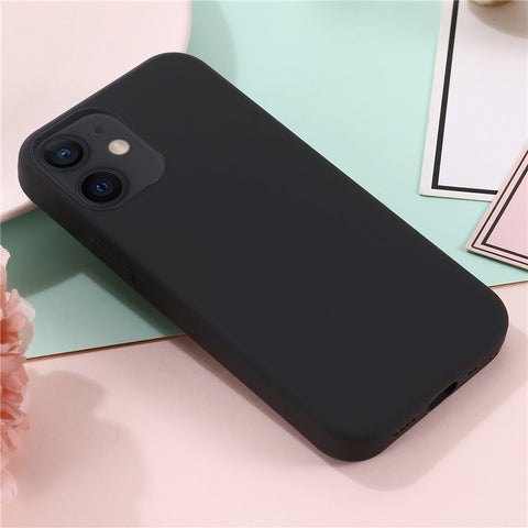 Magnetic Liquid Silicone Case for iPhone 12 mini 5.4 inch Compatible with MagSafe Charging Cell Phone Cover