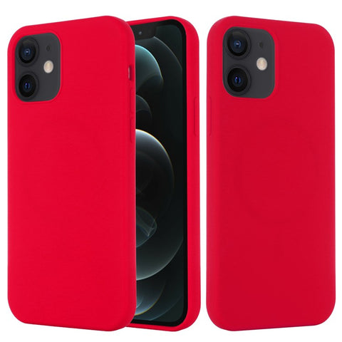 Magnetic Liquid Silicone Case for iPhone 12 mini 5.4 inch Compatible with MagSafe Charging Cell Phone Cover