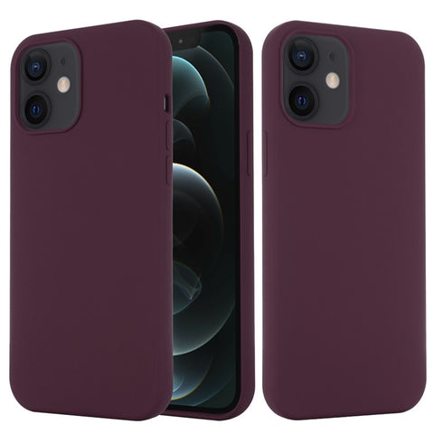 Magnetic Liquid Silicone Case for iPhone 12 mini 5.4 inch Compatible with MagSafe Charging Cell Phone Cover