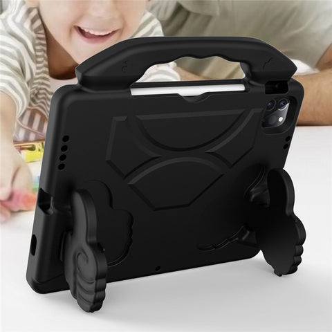 Thumb-Shaped Kickstand EVA Tablet Protective Case for iPad Pro 11 (2025) / 11 (2024) / (2021) / (2022) / (2020) Cover