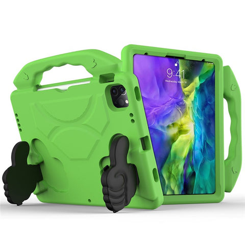 Thumb-Shaped Kickstand EVA Tablet Protective Case for iPad Pro 11 (2025) / 11 (2024) / (2021) / (2022) / (2020) Cover