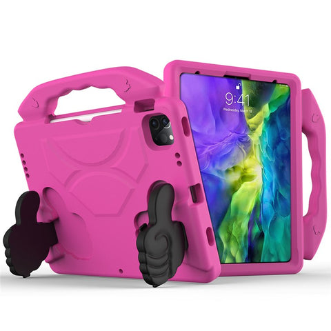 Thumb-Shaped Kickstand EVA Tablet Protective Case for iPad Pro 11 (2025) / 11 (2024) / (2021) / (2022) / (2020) Cover