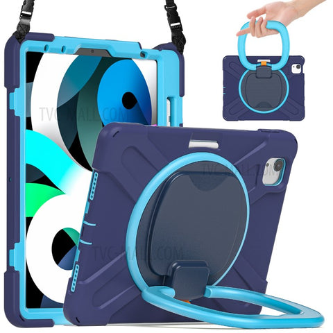 PC + Silicone Case with Strap for iPad Air 11 (2026) / (2025) / (2024) / Air (2020) / (2022) / Pro 11 (2022) / (2021) / (2020) / (2018)