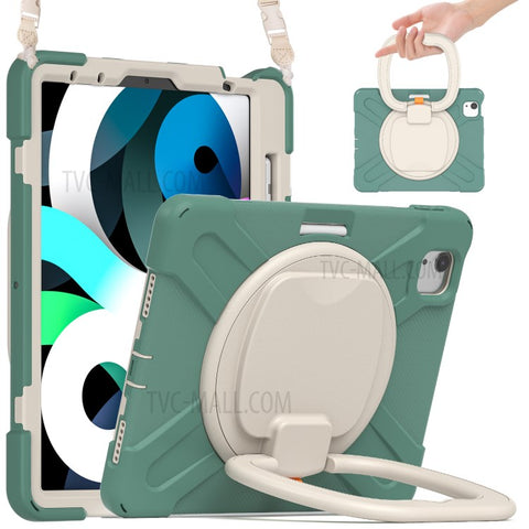 PC + Silicone Case with Strap for iPad Air 11 (2026) / (2025) / (2024) / Air (2020) / (2022) / Pro 11 (2022) / (2021) / (2020) / (2018)