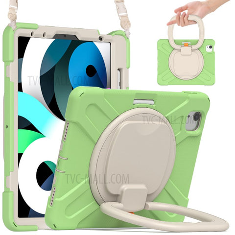 PC + Silicone Case with Strap for iPad Air 11 (2026) / (2025) / (2024) / Air (2020) / (2022) / Pro 11 (2022) / (2021) / (2020) / (2018)