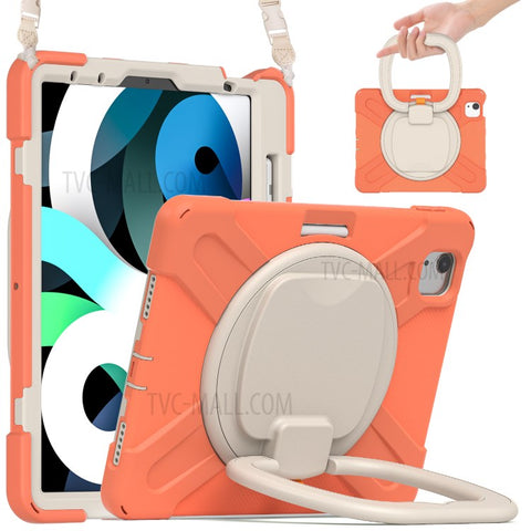 PC + Silicone Case with Strap for iPad Air 11 (2026) / (2025) / (2024) / Air (2020) / (2022) / Pro 11 (2022) / (2021) / (2020) / (2018)