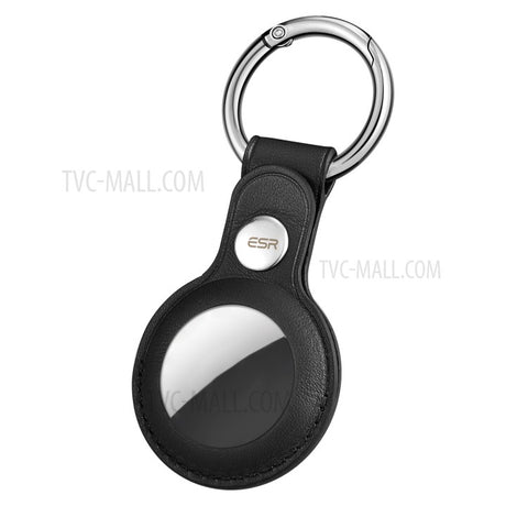 ESR Genuine Leather Keychain Protective Cover for Apple AirTag