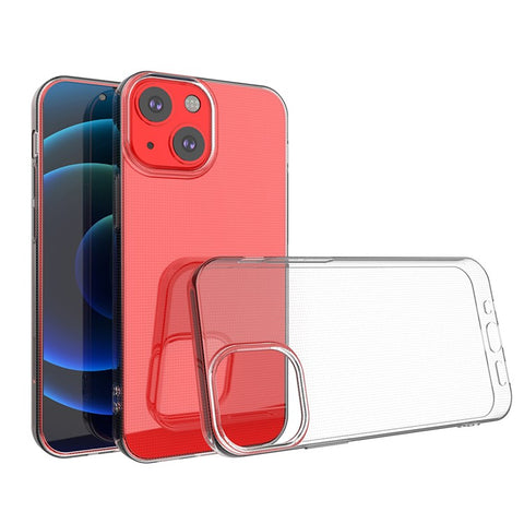 Ultra-Thin TPU Transparent Phone Back Case for iPhone 13 mini 5.4 inch