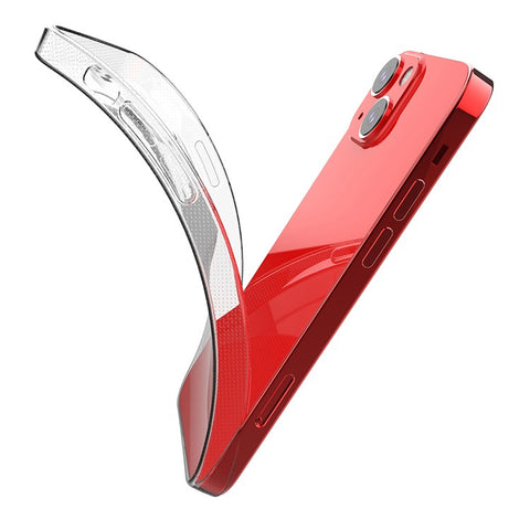 Ultra-Thin TPU Transparent Phone Back Case for iPhone 13 mini 5.4 inch