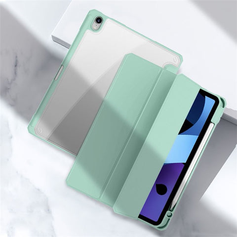 MUTURAL Lightweight PC+TPU Tablet Cover Portable Protective Case with Pencil Holder for iPad mini (2024) / mini (2021)