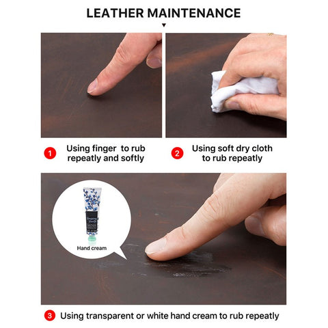 CONTACTS FAMILY Large Capacity Retro Crazy Horse Cowhide Genuine Leather Laptop Protective Bag with Hand Strap for MacBook Pro 15.4inch/16inch