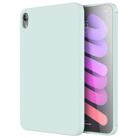 MUTURAL Fall-Proof Liquid Silicone+PC Microfiber Lining Protective Tablet Case Cover for iPad mini (2024) / mini (2021)