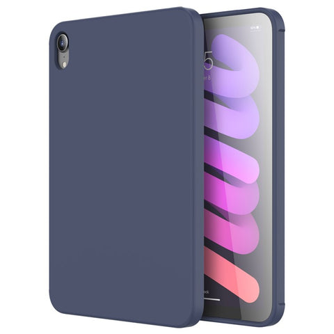 MUTURAL Fall-Proof Liquid Silicone+PC Microfiber Lining Protective Tablet Case Cover for iPad mini (2024) / mini (2021)