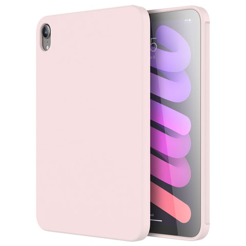 MUTURAL Fall-Proof Liquid Silicone+PC Microfiber Lining Protective Tablet Case Cover for iPad mini (2024) / mini (2021)