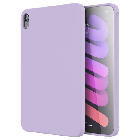 MUTURAL Fall-Proof Liquid Silicone+PC Microfiber Lining Protective Tablet Case Cover for iPad mini (2024) / mini (2021)