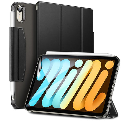 ESR Trifold Stand Smart Case for iPad mini (2024) / mini (2021), PU Leather+Hard PC Back Cover with Pen Holder