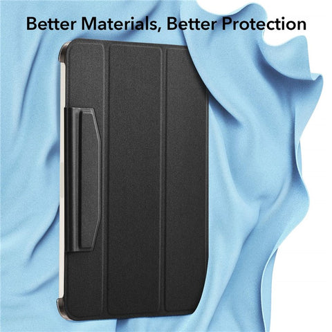 ESR Trifold Stand Smart Case for iPad mini (2024) / mini (2021), PU Leather+Hard PC Back Cover with Pen Holder