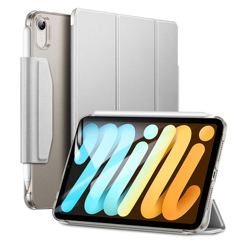 ESR Trifold Stand Smart Case for iPad mini (2024) / mini (2021), PU Leather+Hard PC Back Cover with Pen Holder