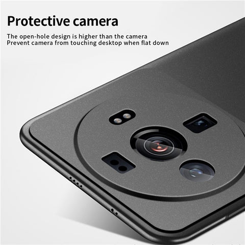 MOFI Shield Matte Series for Xiaomi 12S Ultra 5G Hard PC Back Cover Shock Absorbing Phone Protector Case