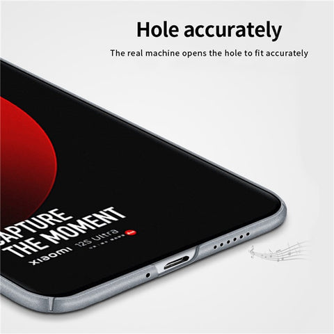 MOFI Shield Matte Series for Xiaomi 12S Ultra 5G Hard PC Back Cover Shock Absorbing Phone Protector Case