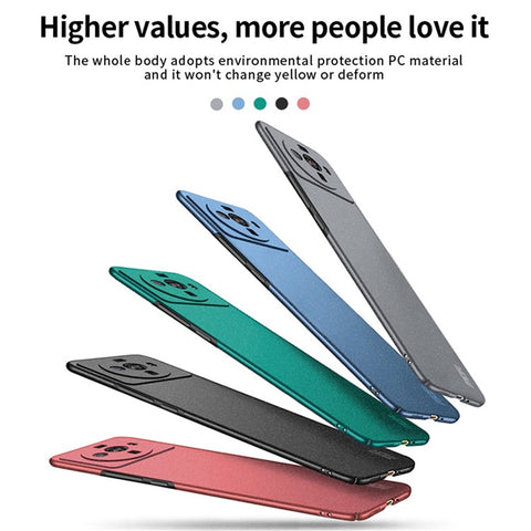MOFI Shield Matte Series for Xiaomi 12S Ultra 5G Hard PC Back Cover Shock Absorbing Phone Protector Case