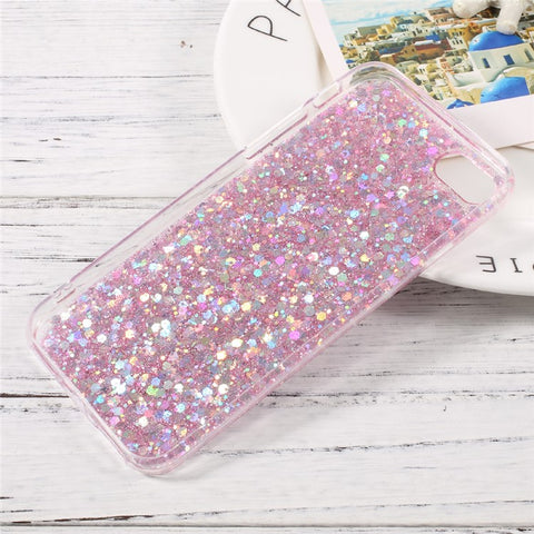 Bling Sequins TPU Cell Phone Case Accessory for iPhone SE (2020)/SE (2022)/8/7 4.7 inch