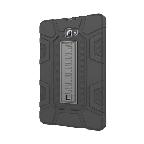 Shock Proof Anti-dust Hybrid TPU + PC Protective Case with Kickstand for Samsung Galaxy Tab A 10.1 (2016)