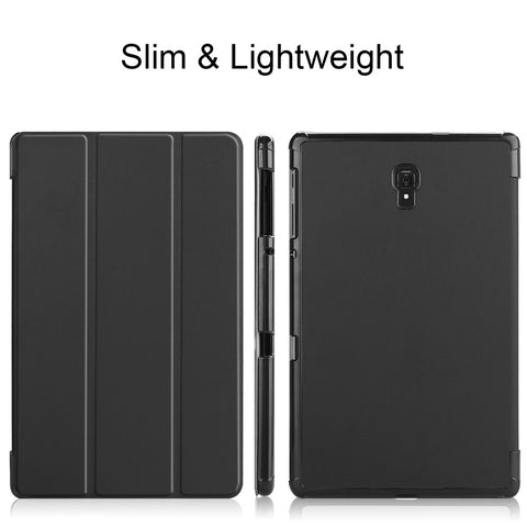 Tri-fold Stand PU Leather Smart Case for Samsung Galaxy Tab A 10.5 T595/T590