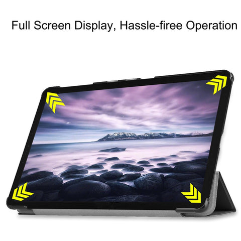 Tri-fold Stand PU Leather Smart Case for Samsung Galaxy Tab A 10.5 T595/T590