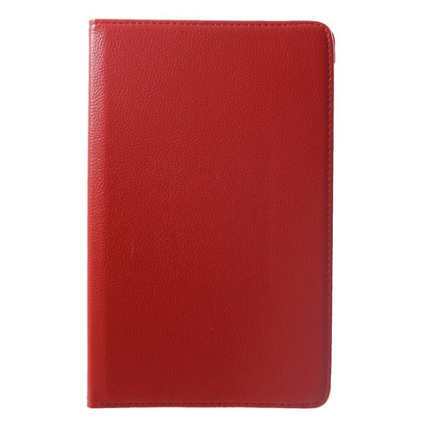 Litchi Skin PU Leather Cover [With 360 Degree Rotary Stand] for Samsung Galaxy Tab A 10.5 (2018) T590 T595