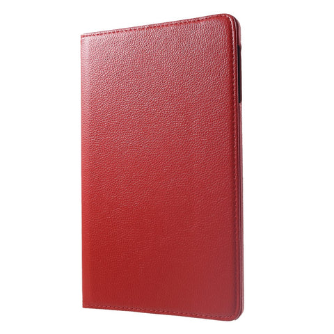 Litchi Skin PU Leather Cover [With 360 Degree Rotary Stand] for Samsung Galaxy Tab A 10.5 (2018) T590 T595