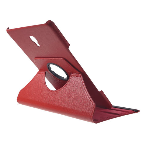 Litchi Skin PU Leather Cover [With 360 Degree Rotary Stand] for Samsung Galaxy Tab A 10.5 (2018) T590 T595