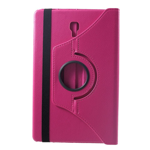 Litchi Skin PU Leather Cover [With 360 Degree Rotary Stand] for Samsung Galaxy Tab A 10.5 (2018) T590 T595