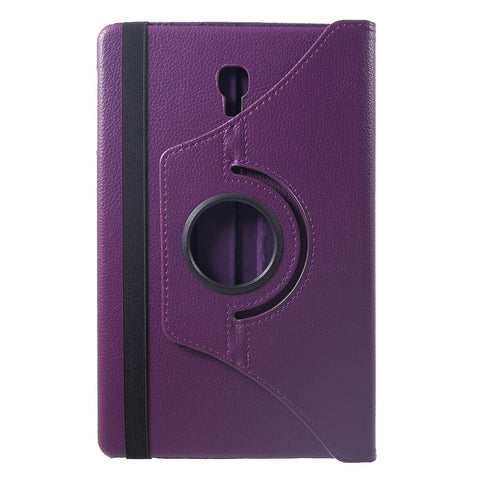 Litchi Skin PU Leather Cover [With 360 Degree Rotary Stand] for Samsung Galaxy Tab A 10.5 (2018) T590 T595