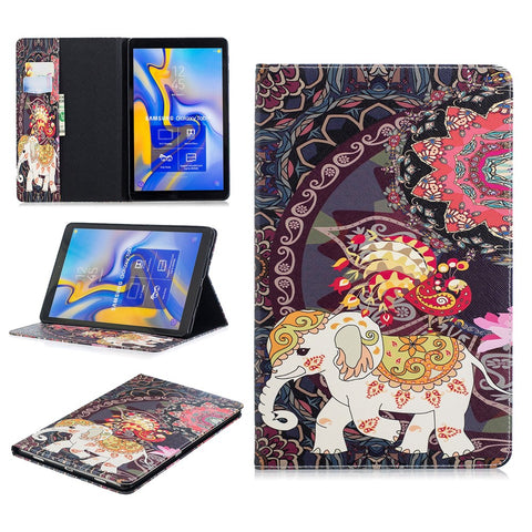 Pattern Printing PU Leather Flip Case for Samsung Galaxy Tab A 10.5 (2018) T590 T595