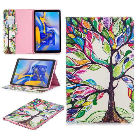 Pattern Printing PU Leather Flip Case for Samsung Galaxy Tab A 10.5 (2018) T590 T595