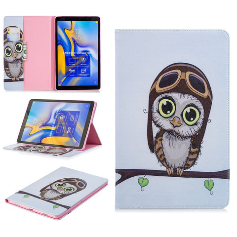 Pattern Printing PU Leather Tablet Cover for Samsung Galaxy Tab A 10.5 (2018) T590 T595