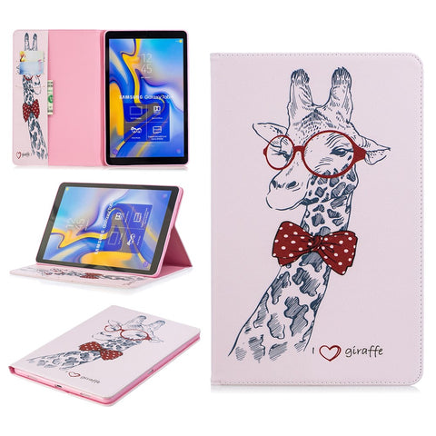 Pattern Printing PU Leather Flip Case for Samsung Galaxy Tab A 10.5 (2018) T590 T595
