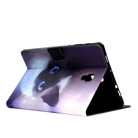 Patterned Card Holder Leather Case Cover for Samsung Galaxy Tab A 10.5 (2018) T590 T595