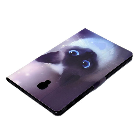 Patterned Card Holder Leather Case Cover for Samsung Galaxy Tab A 10.5 (2018) T590 T595