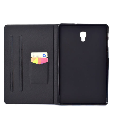 Patterned Card Holder Leather Case Cover for Samsung Galaxy Tab A 10.5 (2018) T590 T595