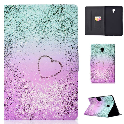 Patterned Card Holder Leather Case Cover for Samsung Galaxy Tab A 10.5 (2018) T590 T595