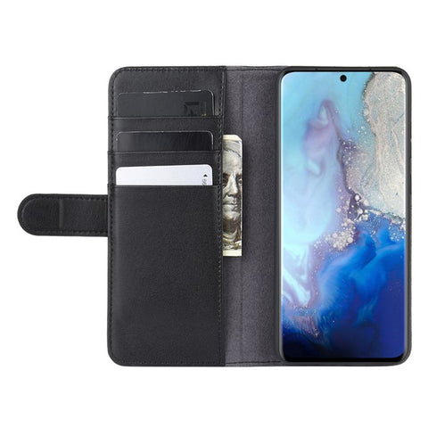 Split Leather Wallet Stand Phone Case for Samsung Galaxy S20 4G/S20 5G Cell Phone Accessory