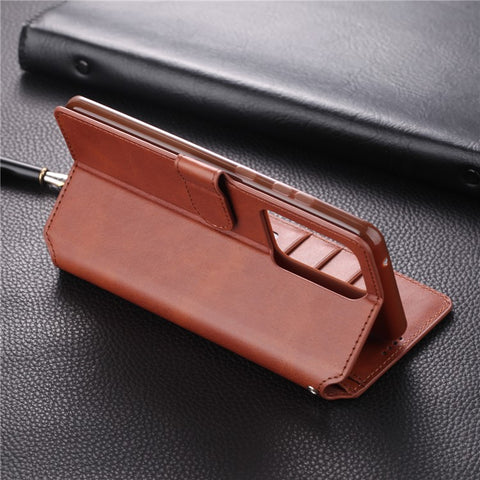 AZNS Wallet Leather Stand Case for Samsung Galaxy S20 Plus / S20 Plus 5G