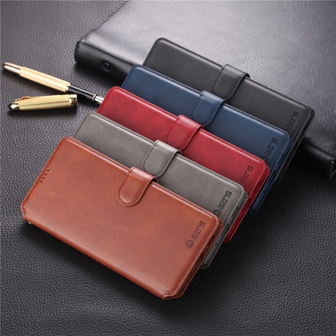 AZNS Wallet Leather Stand Case for Samsung Galaxy S20 Plus / S20 Plus 5G